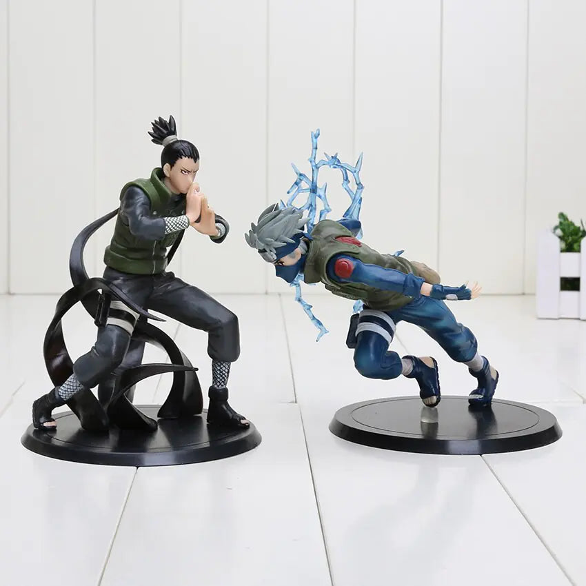 Naruto Figurines: Kakashi & Shikamaru (2 Styles)