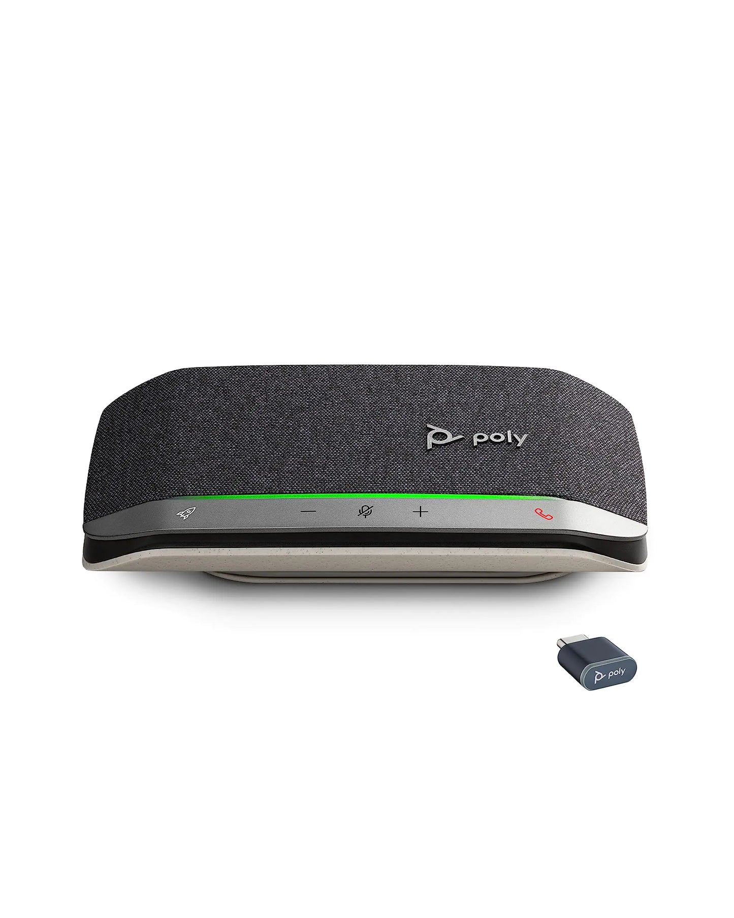 Poly Sync 20+ Personal Portable Bluetooth Speakerphone (Plantronics) - Noise/Echo Reduction - USB-C Bluetooth Adapter - Works w/Teams Zoom PC Mac Mobile – Amazon Exclusive