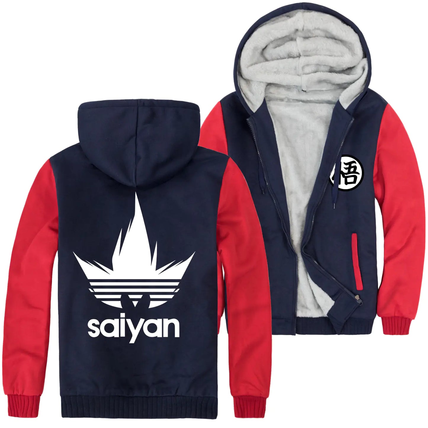 New Japanese Style Dragon Ball Goku Cardigan Hoodie
