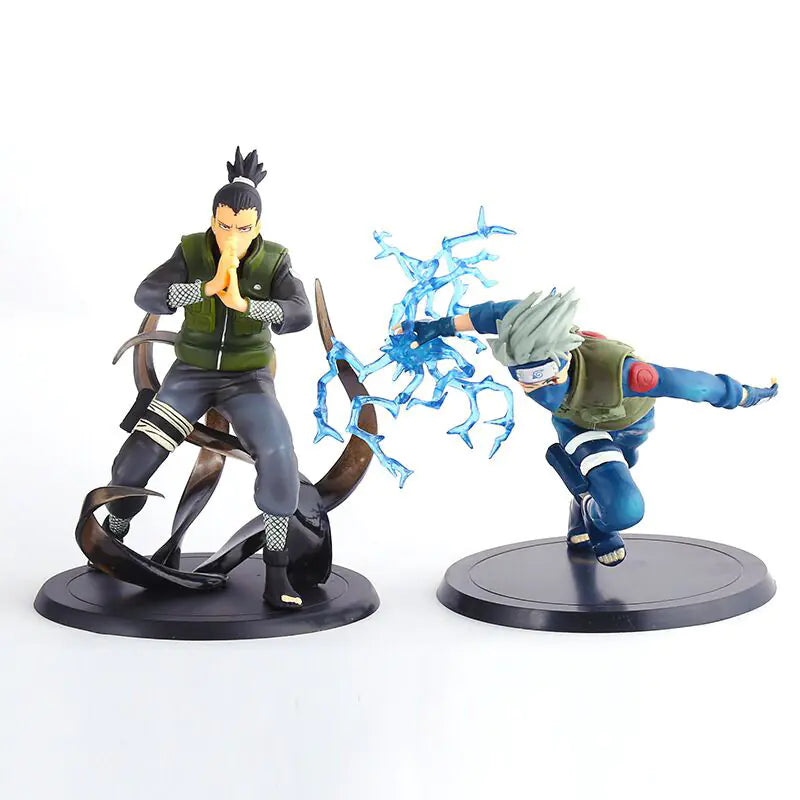 Naruto Figurines: Kakashi & Shikamaru (2 Styles)
