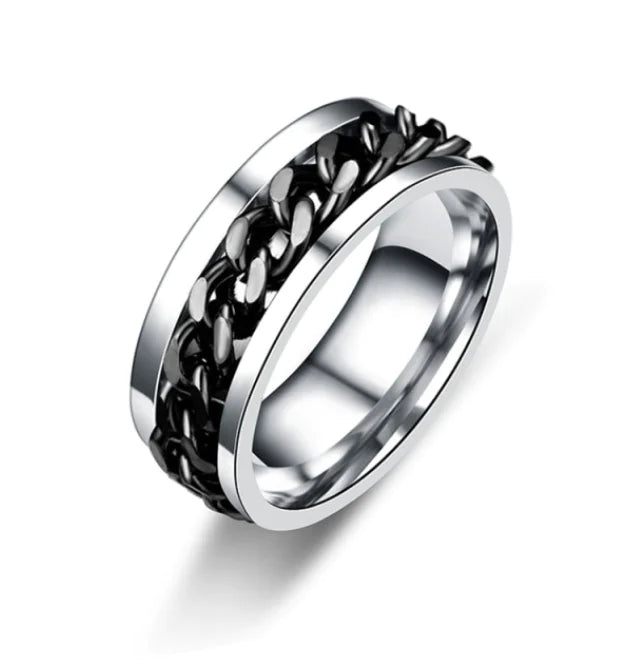 Calm & Spin Stress Ring