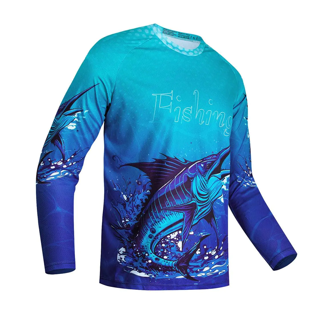 Cool Blue Fishing Adventure Shirt