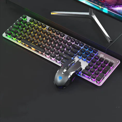 Colorful Glow Keyboard Revolution