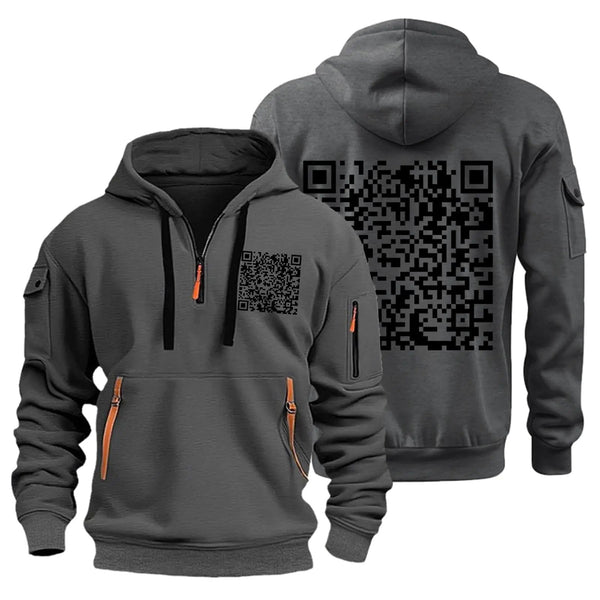 Fun QR Code Hoodie