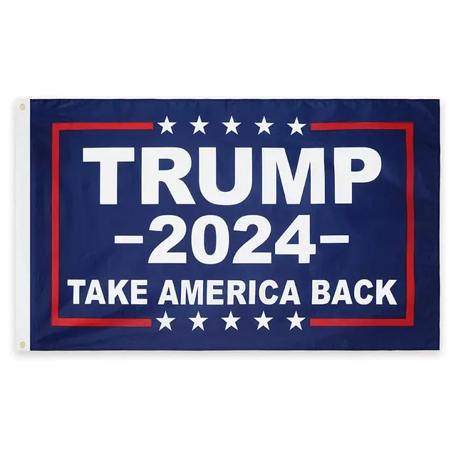 Patriotic UV-Resistant Trump Flag
