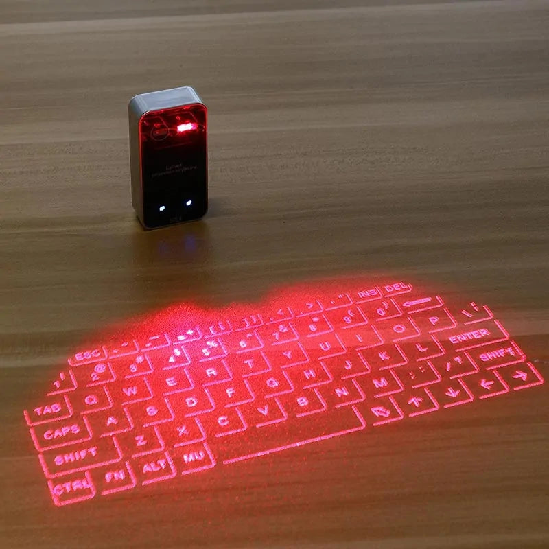Pocket Laser Keyboard Magic