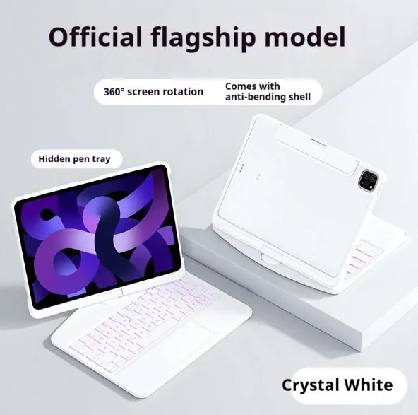 360° Clear Keyboard Case
