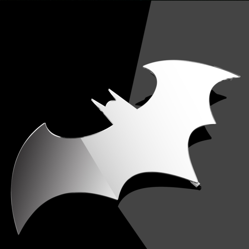 Batman Glow Mirror Lamp