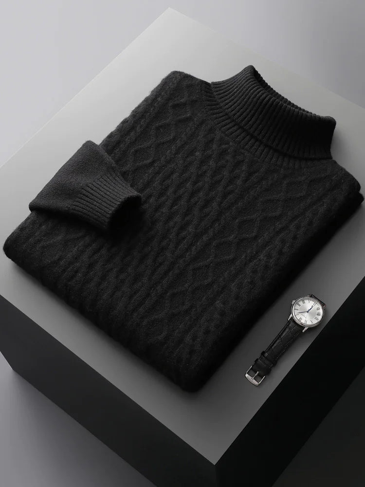 Cozy Men's Cashmere Sweater
