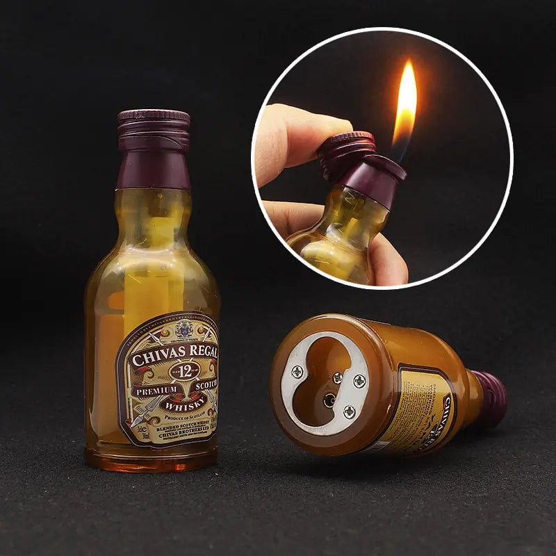 Charming Whiskey Flame Lighter