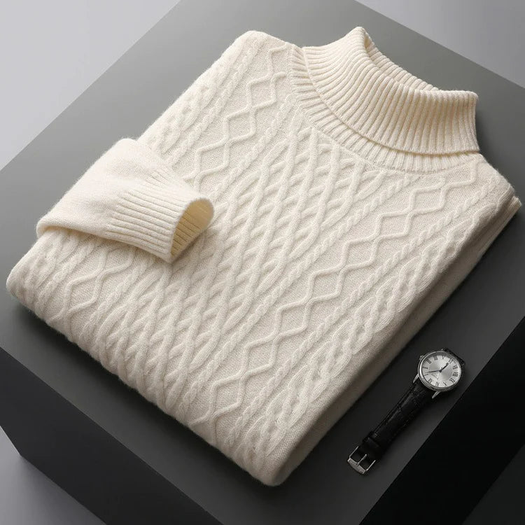 Cozy Men's Cashmere Sweater