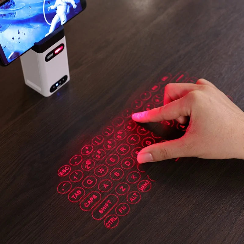 Pocket Laser Keyboard Magic