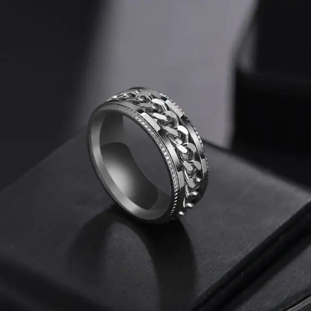 Calm & Spin Stress Ring