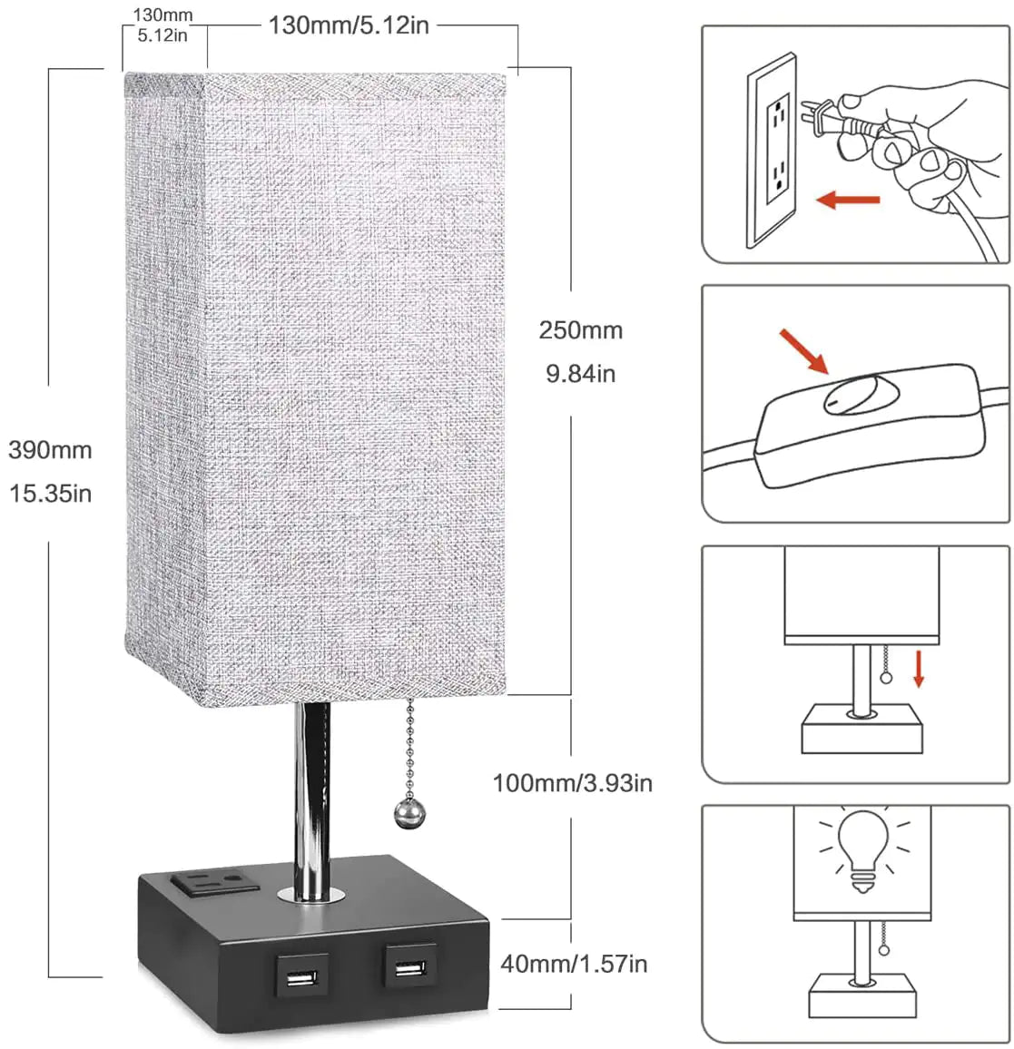 Cozy USB Lamp for Nighttime