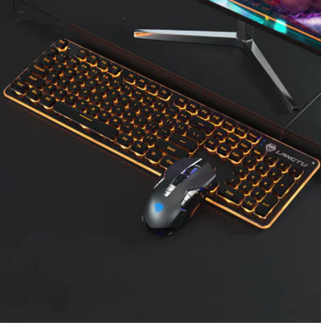 Colorful Glow Keyboard Revolution
