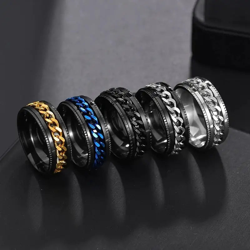 Calm & Spin Stress Ring