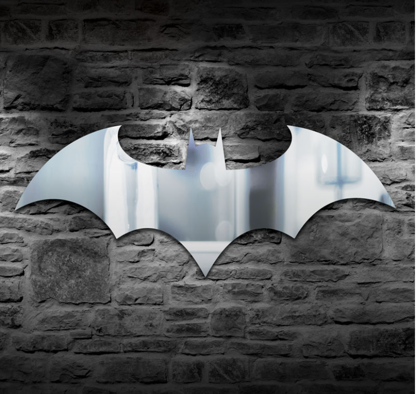 Batman Glow Mirror Lamp