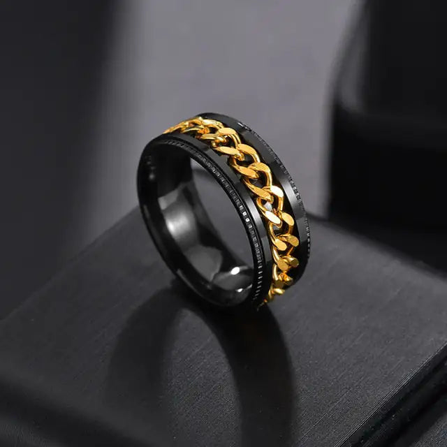 Calm & Spin Stress Ring