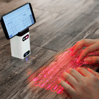 Virtual Laser Bluetooth Wireless Projector Phone Keyboard For Computer  With Mouse