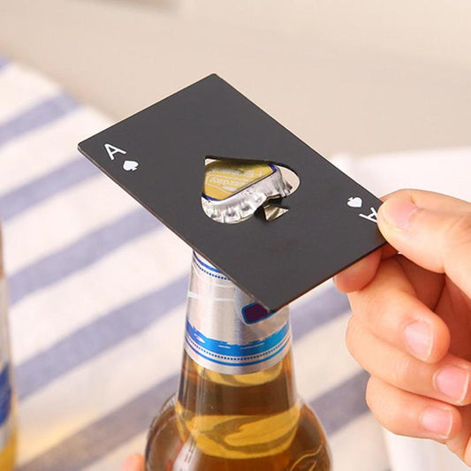Multifunctional Poker Card Bottle Opener