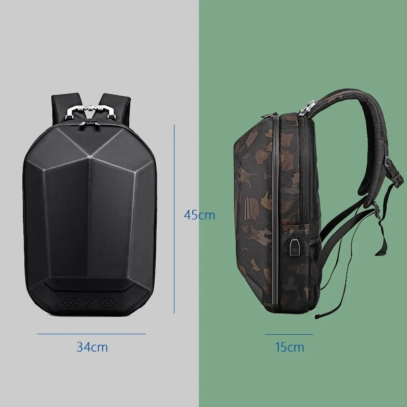 Multifunction Travel Backpack with USB Bluetooth