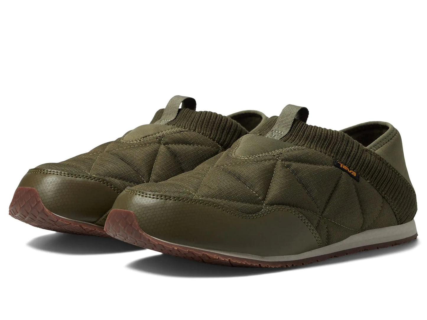 Teva Mens Reember Loafer Dark Olive 4