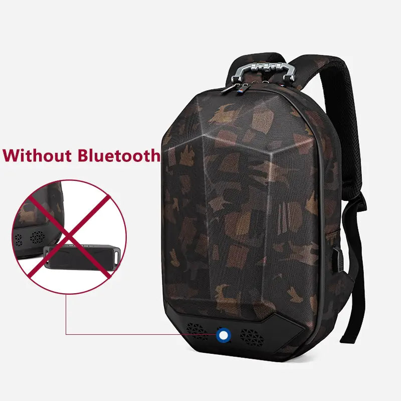 Multifunction Travel Backpack with USB Bluetooth