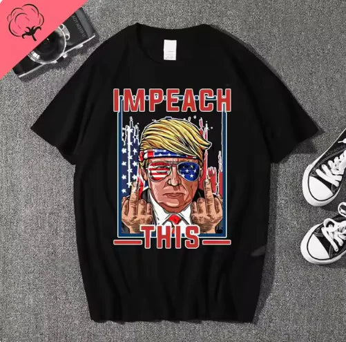 Trump - 'He Was Right' Patriotic Graphic T-Shirt