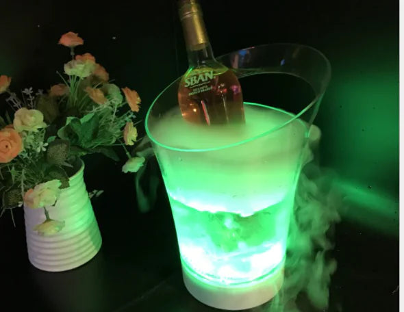 LED Flashing Portable Ice Bucket