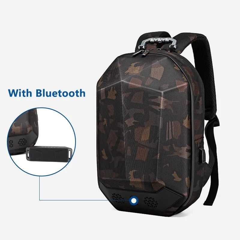 Multifunction Travel Backpack with USB Bluetooth