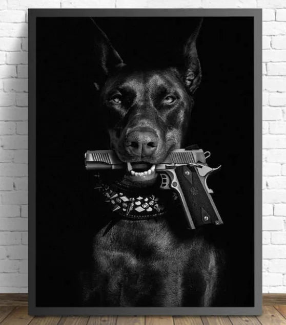 Doberman Pinscher Art-luxury Picture