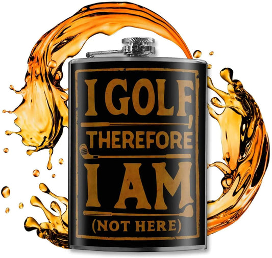 Trixie Milo Golfer's Flask