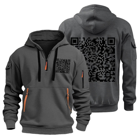 Fun QR Code Hoodie