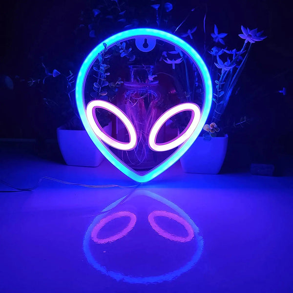 Alien Glow Neon Light Charm