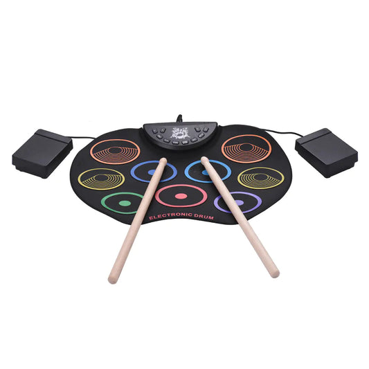 Rainbow Kids Drum Set