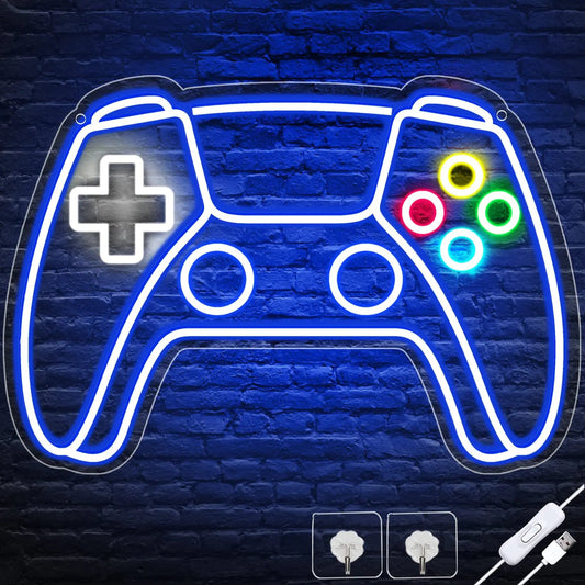 Neon Gamer Wall Light