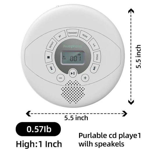 Bluetooth CD Player for Home Fun