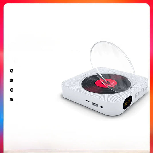 Kids' Bluetooth Wall CD Player