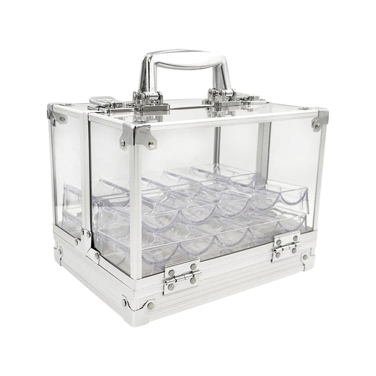 Chic Acrylic Poker Chip Carrier