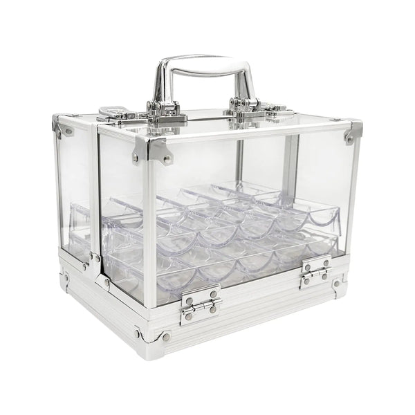 Chic Acrylic Poker Chip Carrier