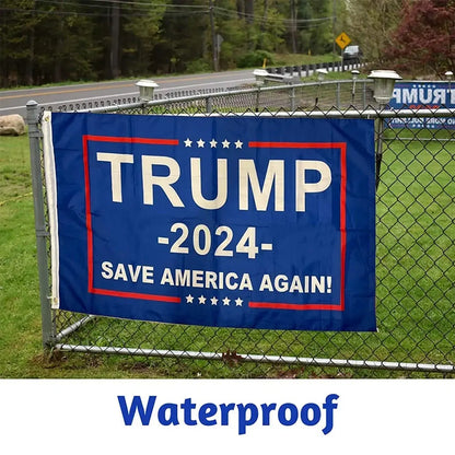 Patriotic UV-Resistant Trump Flag