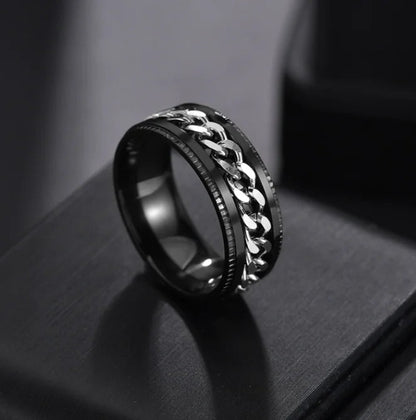Calm & Spin Stress Ring