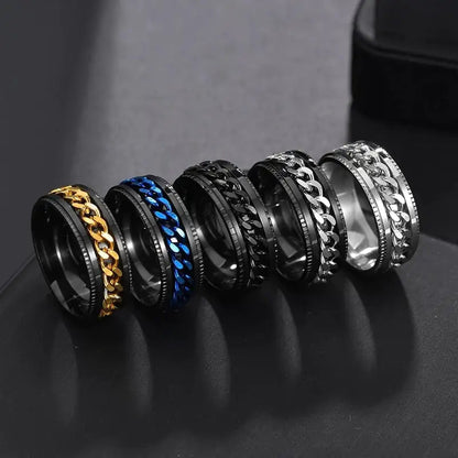 Calm & Spin Stress Ring