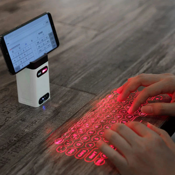 Pocket Laser Keyboard Magic