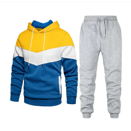 Men's Sports Sweater Trousers Two-piece Set. Apparel
