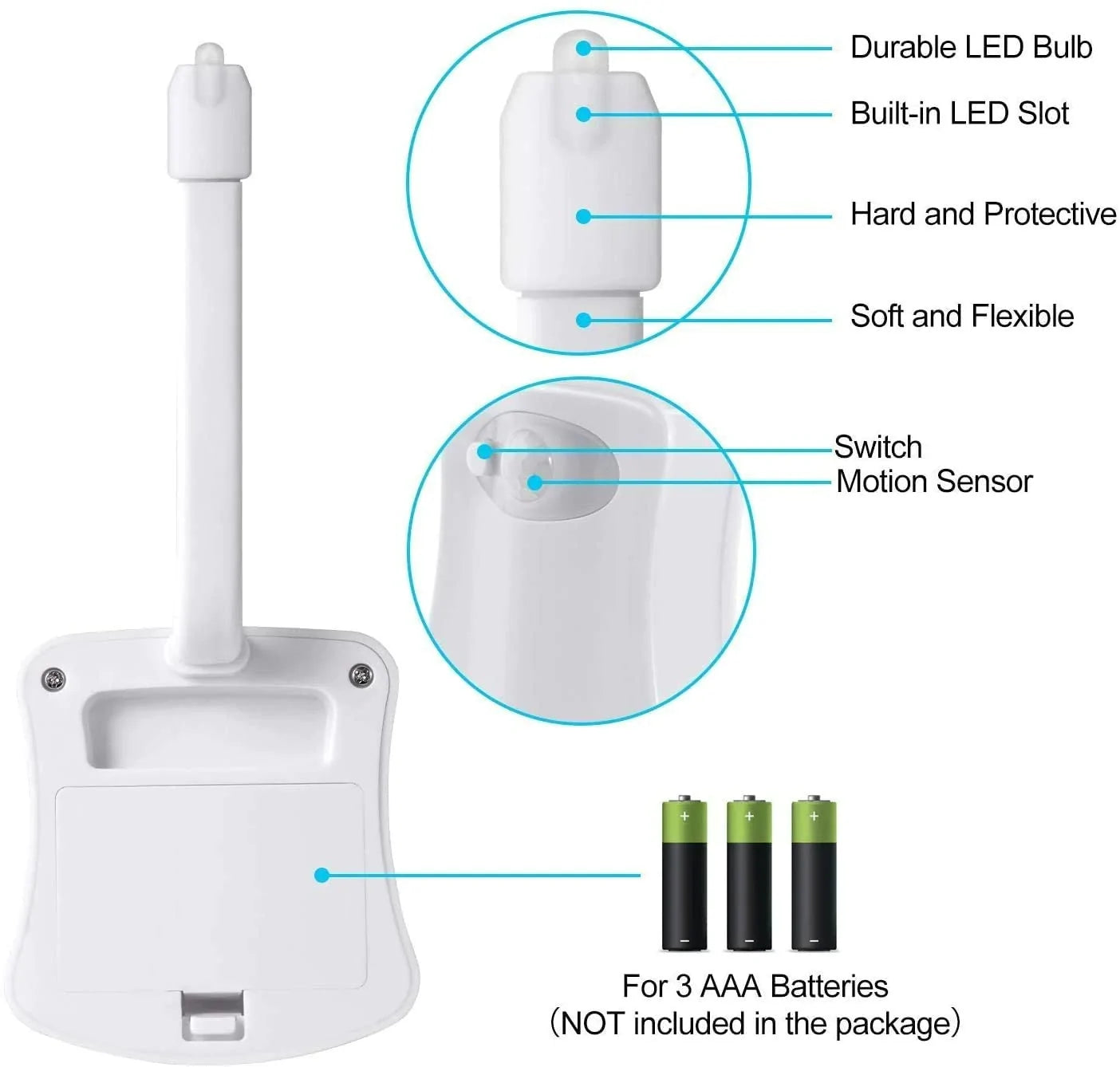 Waterproof Toilet Backlight