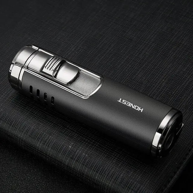 Windproof Cigar Gas Lighter Torch