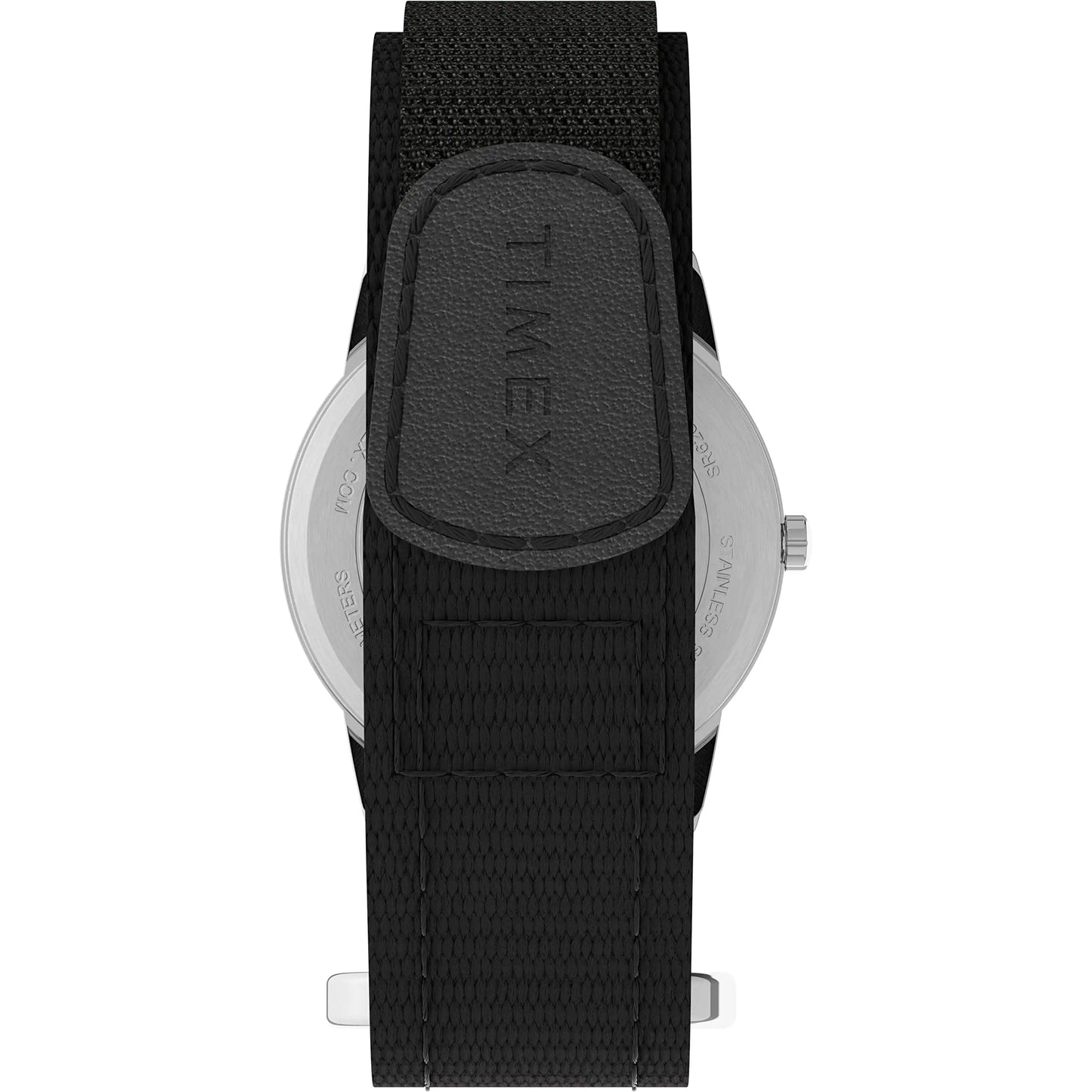 Timex Men's Easy Reader Watch 35mm Black/Silver-Tone/White